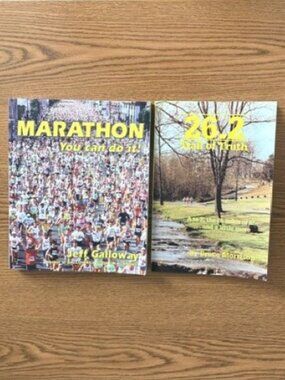 Marathon Training Books (Marathon You Can Do It! and 26.2 Trail of Truth)